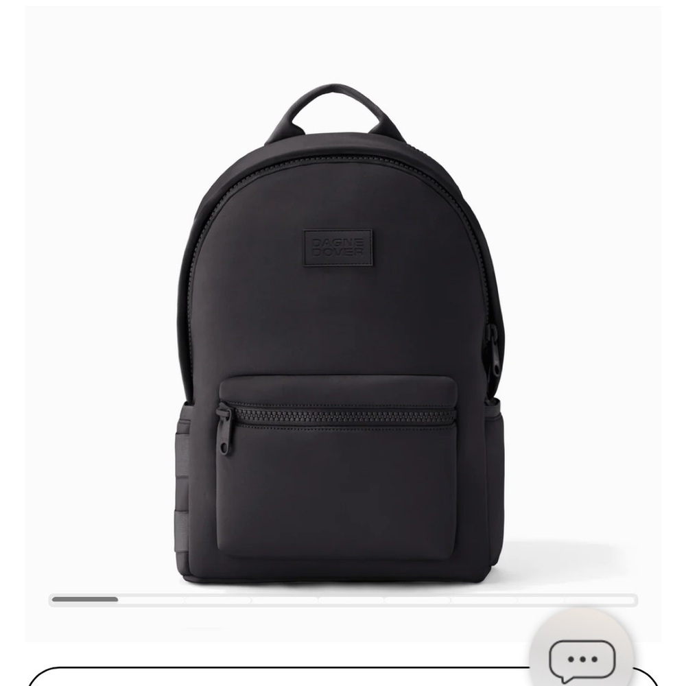 Dagne Dover Black Backpack Modern Minimalist Design